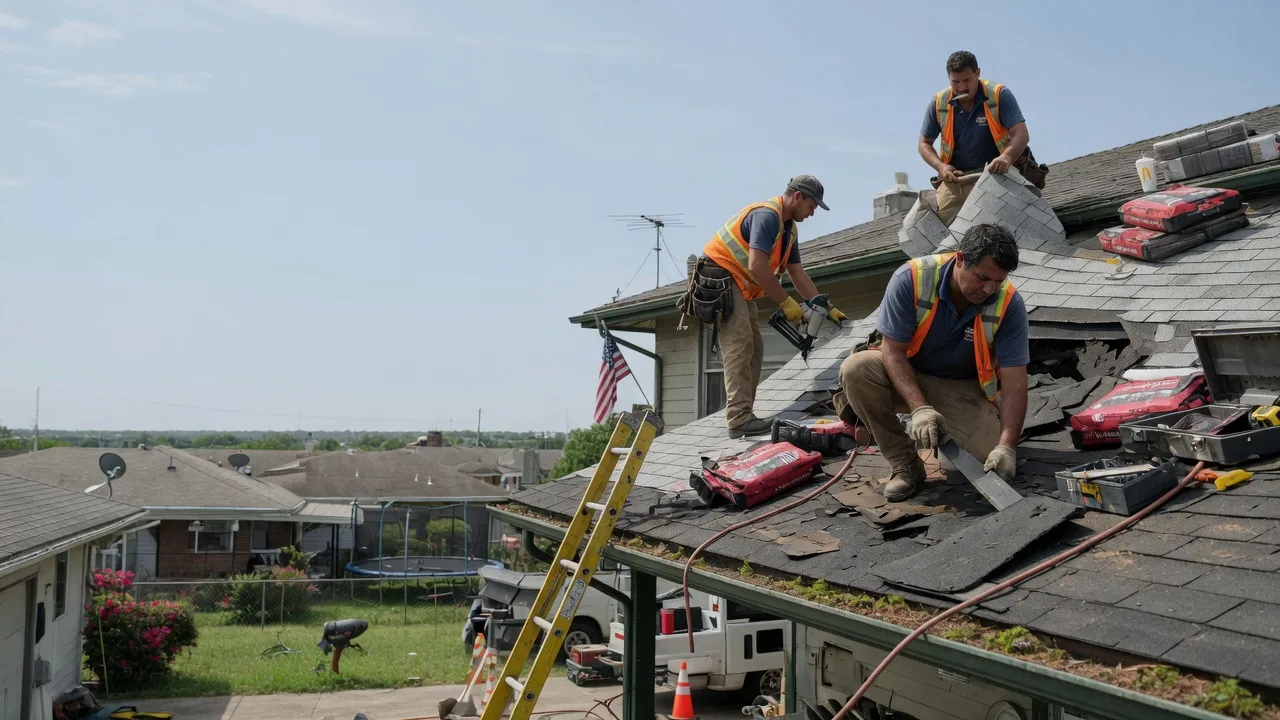 Roof Repair in Waxahachie, TX near me